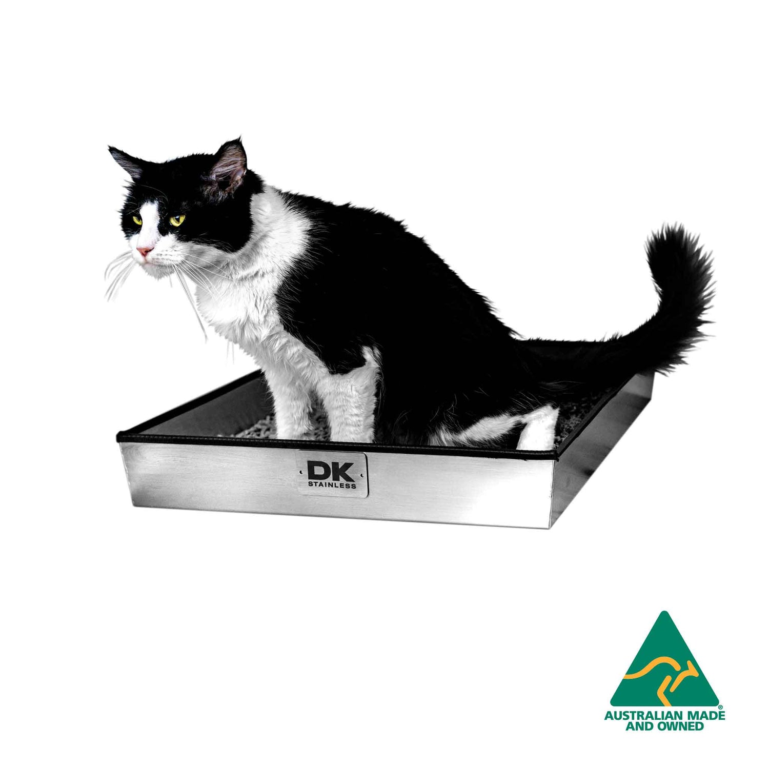 The Stainless Steel Cat Litter Tray