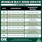 Single Bay Dog Crate